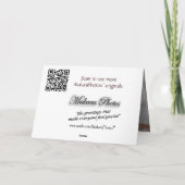 Oude schuur en tractor - elke gelegenheid aanpasse kaart (Achterkant)