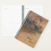 Oude Schuur - Handgeschilderd Planner (Display)