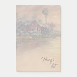 Oude Schuur - Handgeschilderd Post-it® Notes