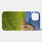 Oude schuur in het veld van de voorjaarstarwe Case-Mate iPhone case (Achterkant (horizontaal))