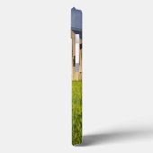 Oude schuur in het veld van de voorjaarstarwe Case-Mate iPhone case (Achterkant / Links)
