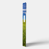 Oude schuur in veld met voorjaars tarwe Case-Mate iPhone case (Achterkant / Rechts)