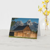 Oude Schuur Kaart (Gele Bloem)