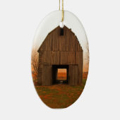 oude schuur keramisch ornament (Rechts)