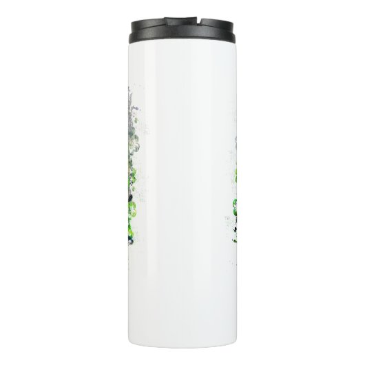 *~* Oude Schuur Landelijke Rustieke AP16 Thermosbeker (Achterkant)