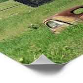 Oude schuur Mail Pouch Tabak Advertentie Poster (Hoek)