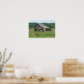 Oude schuur Mail Pouch Tabak Advertentie Poster (Keuken)
