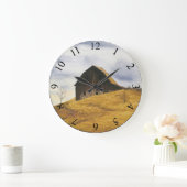 Oude schuur met windmolen grote klok (Huis)