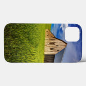 Oude schuur omringd door voorjaars tarweveld 1 Case-Mate iPhone case (Achterkant (horizontaal))
