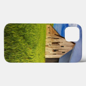 Oude schuur omringd door voorjaars tarweveld 1 Case-Mate iPhone case (Achterkant (horizontaal))