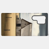 Oude Schuur velden Samsung Galaxy Hoesje (Achterkant horizontaal)