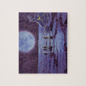 Oude Sciencefiction Aard Rover Buitenaardse Wezens Legpuzzel (Verticaal)