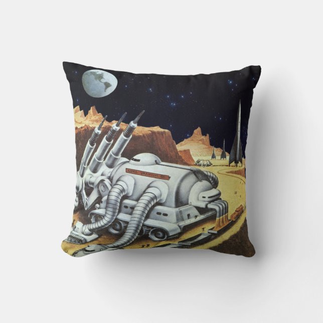 Oude Sciencefiction, Ruimtestation op de Maan Kussen (Voorkant)