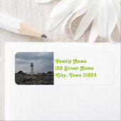 Oude Scituate Vuurtoren Etiket (Insitu)