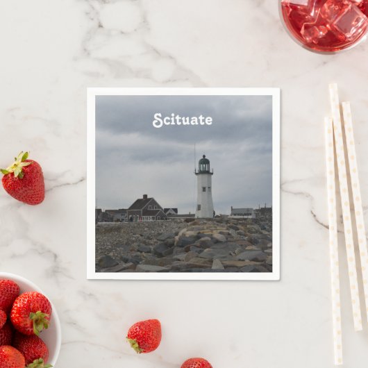 Oude Scituate Vuurtoren Servetten (Insitu)