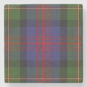 Oude Scots Tavern Clan Logan Tartan Stenen Onderzetter