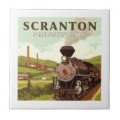 Oude Scranton Pennsylvania Tegeltje (Voorkant)