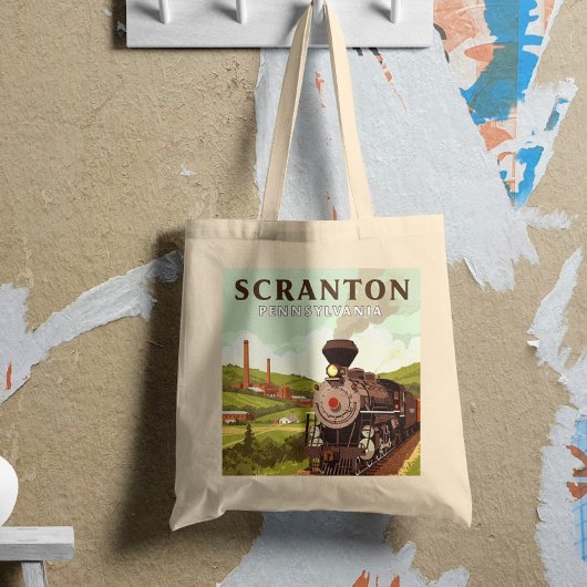 Oude Scranton Pennsylvania Tote Bag