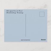 Oude Seinkast bij Forst Brandenburg Duitsland Briefkaart (Achterkant)