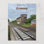 Oude Seinkast bij Forst Brandenburg Duitsland Briefkaart (Voorkant)