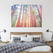 Oude sequoia's canvas afdruk (Insitu (Slaapkamer))