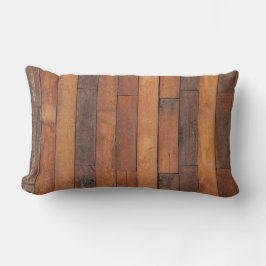 Oude Shabby houten vloeren Kussen