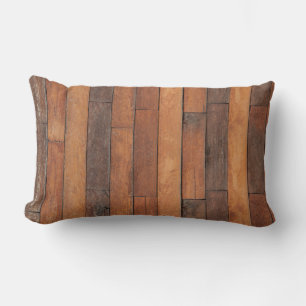 Oude Shabby houten vloeren Kussen