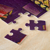 Oude Shanghai vintage reis Yu Yuan Garden Legpuzzel (Zijkant)