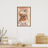 OUDE SHANGHAI-ZEKERHEIDSVERZEKERING EN -Chinees Poster (Keuken)