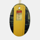 Oude Shell Pump Keramisch Ornament (Links)