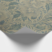 Oude sierbloem aziatisch Chinees oud Cadeaupapier (Hoek)