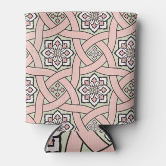 Oude sierlijke tegels: achtergrond. blikjeskoeler