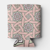 Oude sierlijke tegels:  achtergrond. blikjeskoeler (Achterkant)