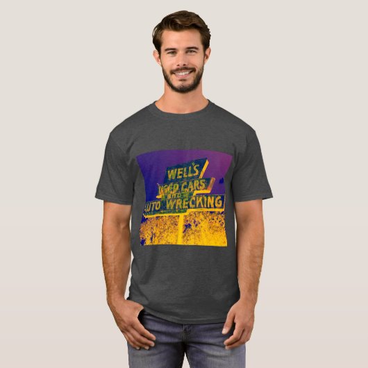 Oude signaalfotografie t-shirt (Voorkant volledig)