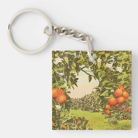 Oude Sinaasappelboomgaard Sleutelhanger (voorkant)