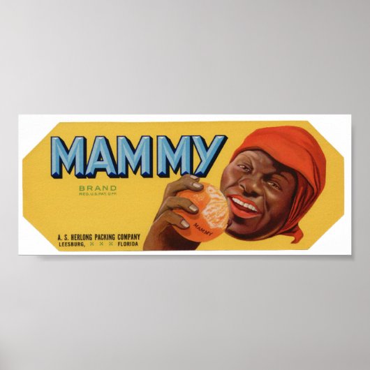  oude Sinaasappels Vruchtbonetiketten Poster (Voorkant)