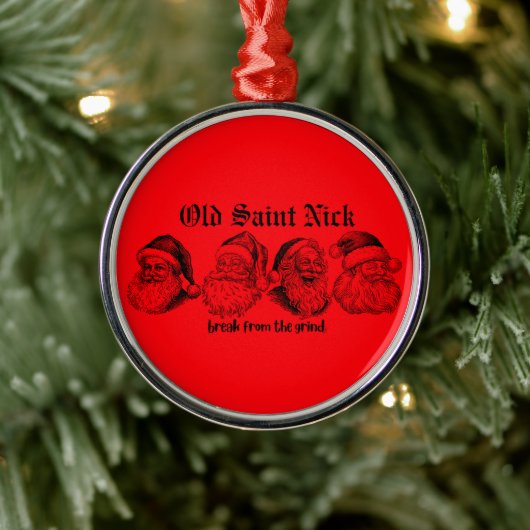 Oude Sint Nicolaas Ornament (Boom)