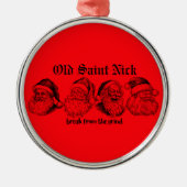 Oude Sint Nicolaas Ornament (Voorkant)