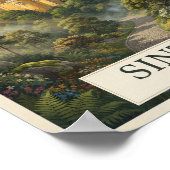 Oude Sintra Portugal Reisposter Poster (Hoek)
