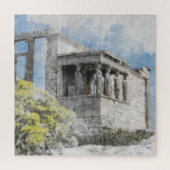 Oude sites Acropolis in Athene, Griekenland Legpuzzel (Verticaal)