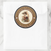 Oude Sjabloon van het etiket van homemade met fash (Tas)