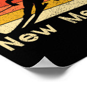 Oude Ski Angel Fire New Mexico Berg Poster (Hoek)