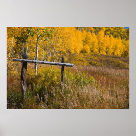 Oude skipiste op Grand Mesa Poster