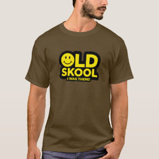 Oude skool - ik was er! Acid Rave - Brown T-shirt