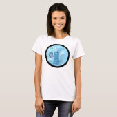 Oude Skool konijn met tapedek T-shirt (Voorkant volledig)