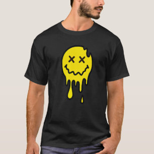 Oude Skool Raver OldSkool Razende Gezicht Rave T-shirt