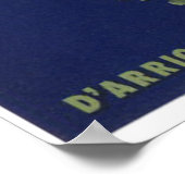 oude sla, groenten, krateletiketten poster (Hoek)