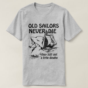 Oude slaven sterven nooit Mannen T-shirt