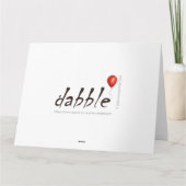 Oude Sleepy Hippos Verjaardag Kaart! Kaart (Achterkant)