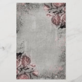 Oude sleutel en Rozen Briefpapier (Voorkant)